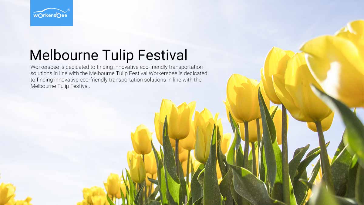 Workersbee zet zich in voor het vinden van innovatieve, milieuvriendelijke transportoplossingen in lijn met het Melbourne Tulip Festival