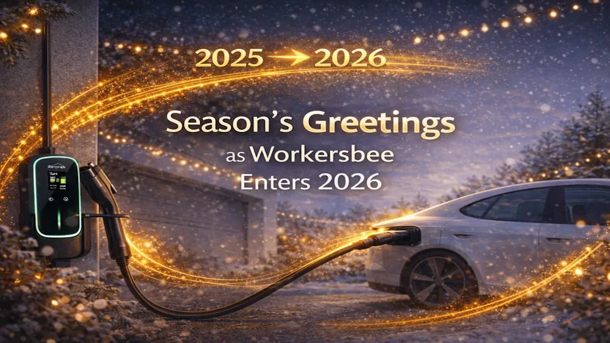 Fijne feestdagen voor Workersbee nu we 2026 ingaan.