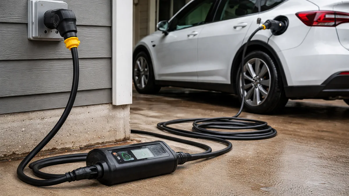 NEMA 6-50 versus 14-50 stopcontactgids voor het opladen van draagbare elektrische voertuigen